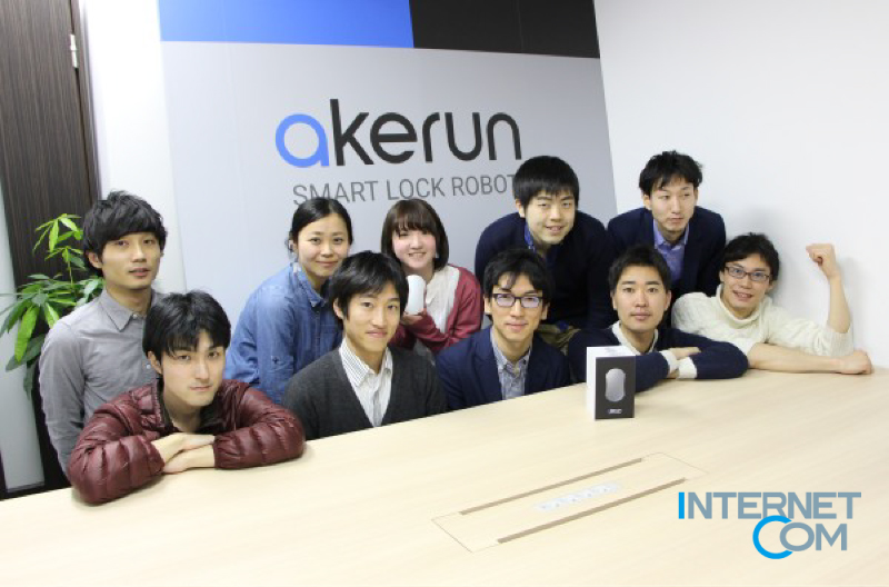 「スマートロックロボット-Akerun」internetcom